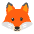 Fox Emoji from Noto Emoji Set