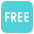 Free Button Emoji from EmojiTwo Colors Set