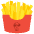 French Fries Emoji from EmojiTwo Colors Set