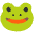 Frog Emoji from Noto Emoji Set