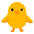 Front Facing Baby Chick Emoji from Noto Emoji Set