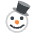 Frosty Smiles Emoji from EmojiTwo Colors Set