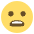 Frowning Face With Open Mouth Emoji from EmojiTwo Colors Set