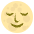 Full Moon Face Emoji from EmojiTwo Colors Set