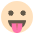 Funny Face Emoji Emoji from EmojiTwo Colors Set