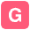 G Icon Emoji from EmojiTwo Colors Set