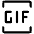 Download free Gif Format PNG, SVG vector icon from Iconoir Regular set.