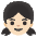 Girl Light Skin Tone Emoji from Noto Emoji Set