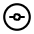 Git Circle Icon from Mynaui Line Set