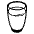 Glass Of Milk Emoji from EmojiTwo Black Set