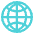 Globe With Meridians Emoji from EmojiTwo Colors Set