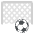 Goal Net Emoji from EmojiTwo Colors Set