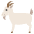 Goat Emoji from EmojiTwo Colors Set