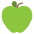 Green Apple Emoji from EmojiTwo Colors Set