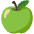 Green Apple Emoji from Noto Emoji Set