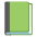 Green Book Emoji from Noto Emoji Set