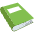 Green Book Emoji from EmojiTwo Colors Set