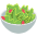 Green Salad Emoji from EmojiTwo Colors Set