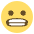 Grimacing Face Emoji from EmojiTwo Colors Set