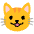 Grinning Cat Emoji from Noto Emoji Set