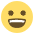 Grinning Face With Big Eyes Emoji from EmojiTwo Colors Set