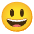 Grinning Face With Big Eyes Emoji from Noto Emoji Set