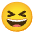 Grinning Squinting Face Emoji from Noto Emoji Set