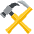 Hammer And Sickle Emoji from EmojiTwo Colors Set