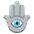 Hamsa Emoji from Noto Emoji Set