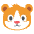 Hamster Emoji from EmojiTwo Colors Set