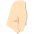 Hand Silhouette Emoji from EmojiTwo Colors Set