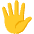 Hand With Fingers Splayed Emoji from Noto Emoji Set