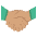 Handshake Medium Skin Tone Emoji from EmojiTwo Colors Set