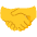 Handshake Emoji from Noto Emoji Set