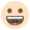 Happy Face With Mustache Emoji from EmojiTwo Colors Set