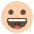 Happy Mustache Emoji Emoji from EmojiTwo Colors Set