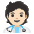 Health Worker Light Skin Tone Emoji from Noto Emoji Set