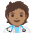 Health Worker Medium Skin Tone Emoji from Noto Emoji Set