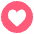 Heart Decoration Emoji from EmojiTwo Colors Set