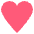 Heart Suit Emoji from EmojiTwo Colors Set