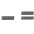 Heavy Equals Sign Emoji from Noto Emoji Set
