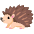 Hedgehog Emoji from Noto Emoji Set