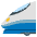 High Speed Train Emoji from Noto Emoji Set