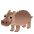 Hippopotamus Emoji from Noto Emoji Set