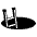 Hole Emoji from EmojiTwo Black Set