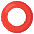 Hollow Red Circle Emoji from Noto Emoji Set
