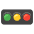 Horizontal Traffic Light Emoji from Noto Emoji Set