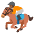 Horse Racing Medium Dark Skin Tone Emoji from Noto Emoji Set