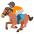 Horse Racing Medium Skin Tone Emoji from Noto Emoji Set