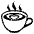 Hot Beverage Emoji from EmojiTwo Black Set